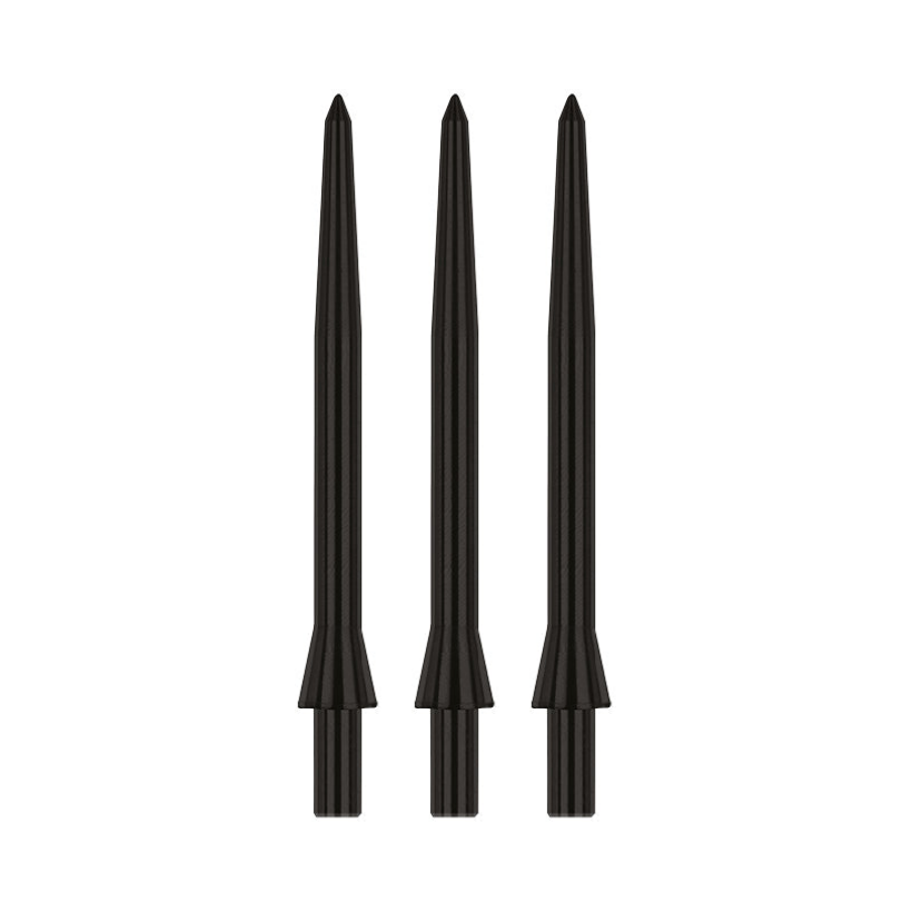 Red Dragon Raptor GT Plain Black steel tip points; three matching examples shown upright on white.