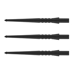 Red Dragon Raptor Steel Tip Points — black replacement points