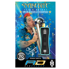 Red Dragon Snakebite Double Wc Se Steel Tip Darts 85% Tungsten — retail packaging