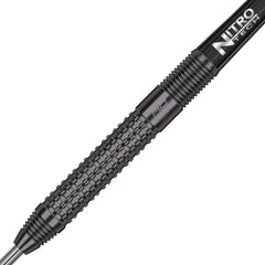 Red Dragon T 800 Steel Tip Darts 90% Tungsten — barrel and grip close-up