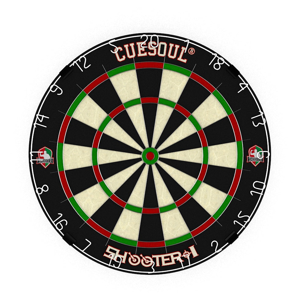 Cuesoul - Tournamental Bristle Sisal Dartboard Set With 2 from On Point Darts
