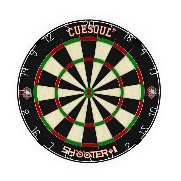 S Guinness Dartboard Cabinet Set - Official Pub Style Bristle