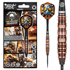 Shot Badlands Rustin Steel Tip Darts - 90% Tungsten 24g