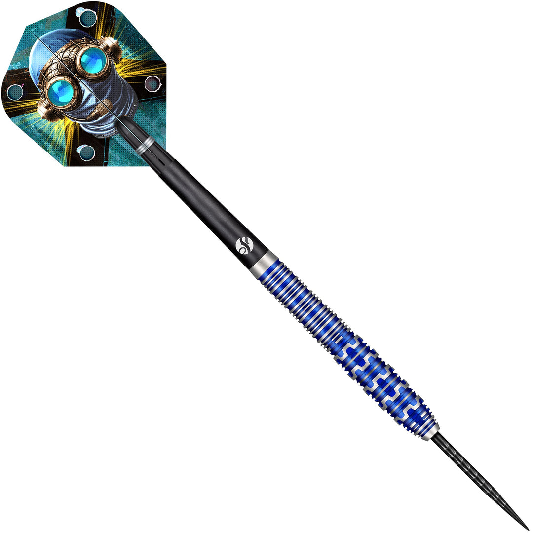 Shot Badlands Tova Steel Tip Darts 90% Tungsten — assembled dart