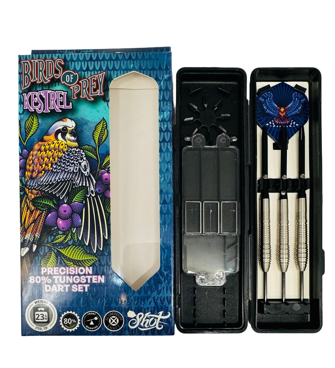 Shot Birds of Prey Kestrel 80% Tungsten Darts 23g trade-in