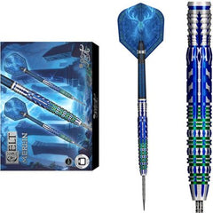 Shot Celt Merlin Steel Tip Darts - 95% Tungsten 24g