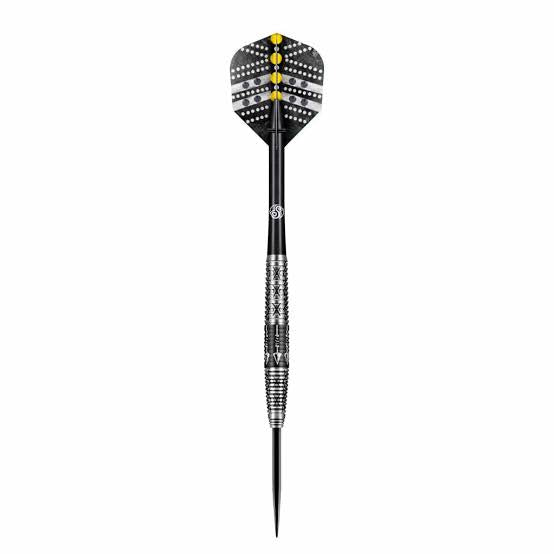 Shot Devon Petersen 'The Wisdom' Steel Tip Darts 80% Tungsten — assembled dart