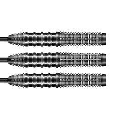 Shot Gnarley Rippah Steel Tip Darts 90% Tungsten — three dart barrels