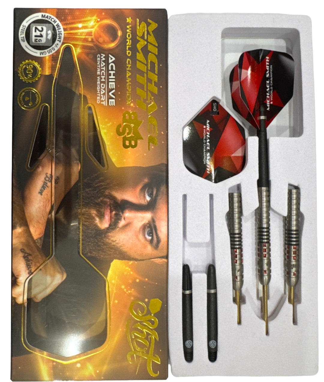Shot Michael Smith Achieve Darts 22g trade-in