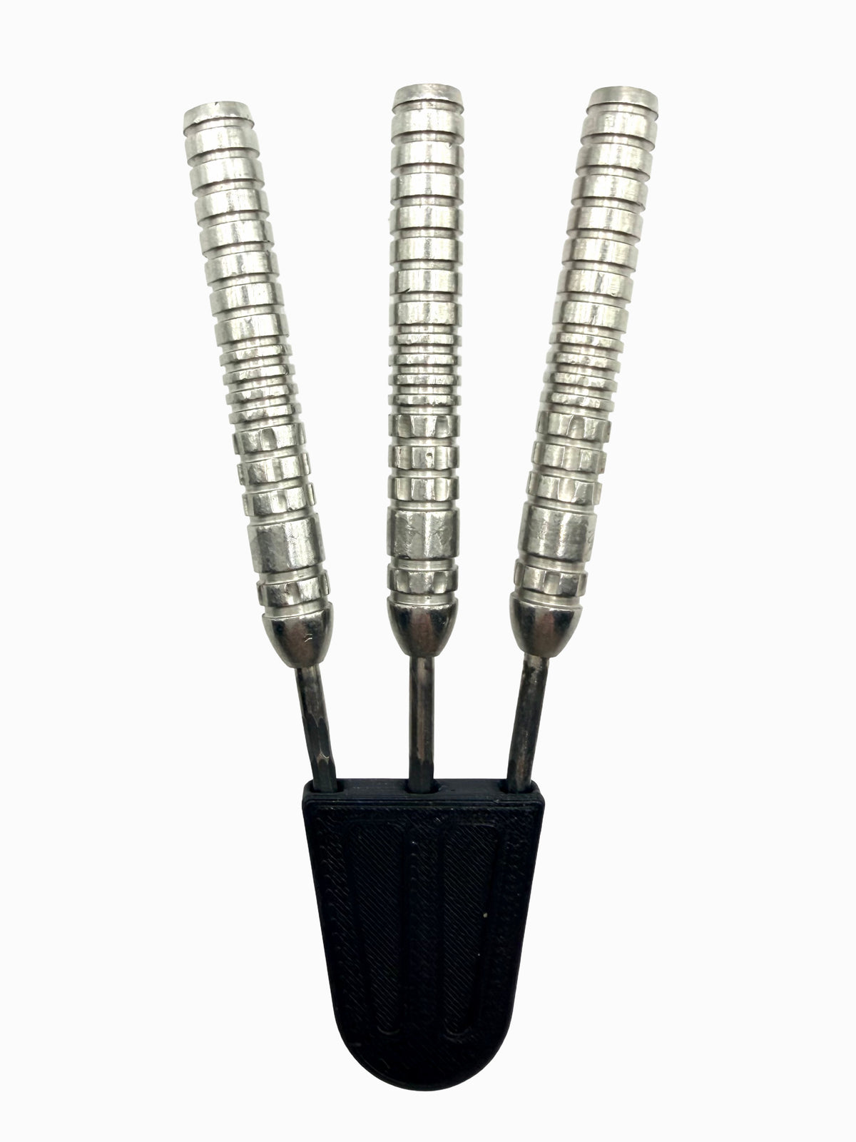 Shot Michael Smith Achieve (Paint Removed) 90% Tungsten Steel Tip Darts - Used / Trade-In — three barrel close-ups