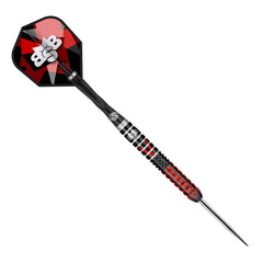 Shot Michael Smith Defiant Steel Tip Darts 90% Tungsten — assembled dart