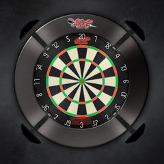 Shot Stadium Dartboard Lights — light fitted around a dartboard