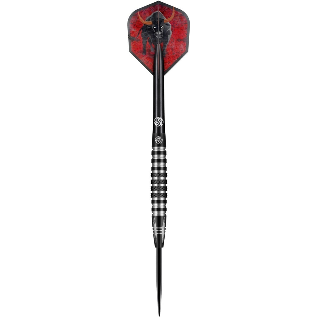 Shot The Wrangler Steel Tip Darts 80% Tungsten — assembled dart