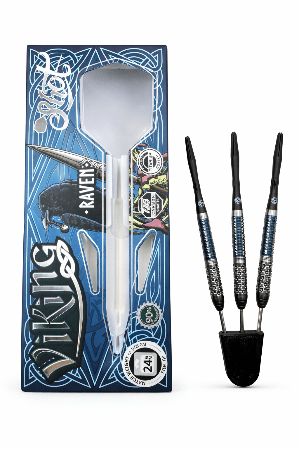 Shot Viking Raven 90% Tungsten 24g trade-in darts