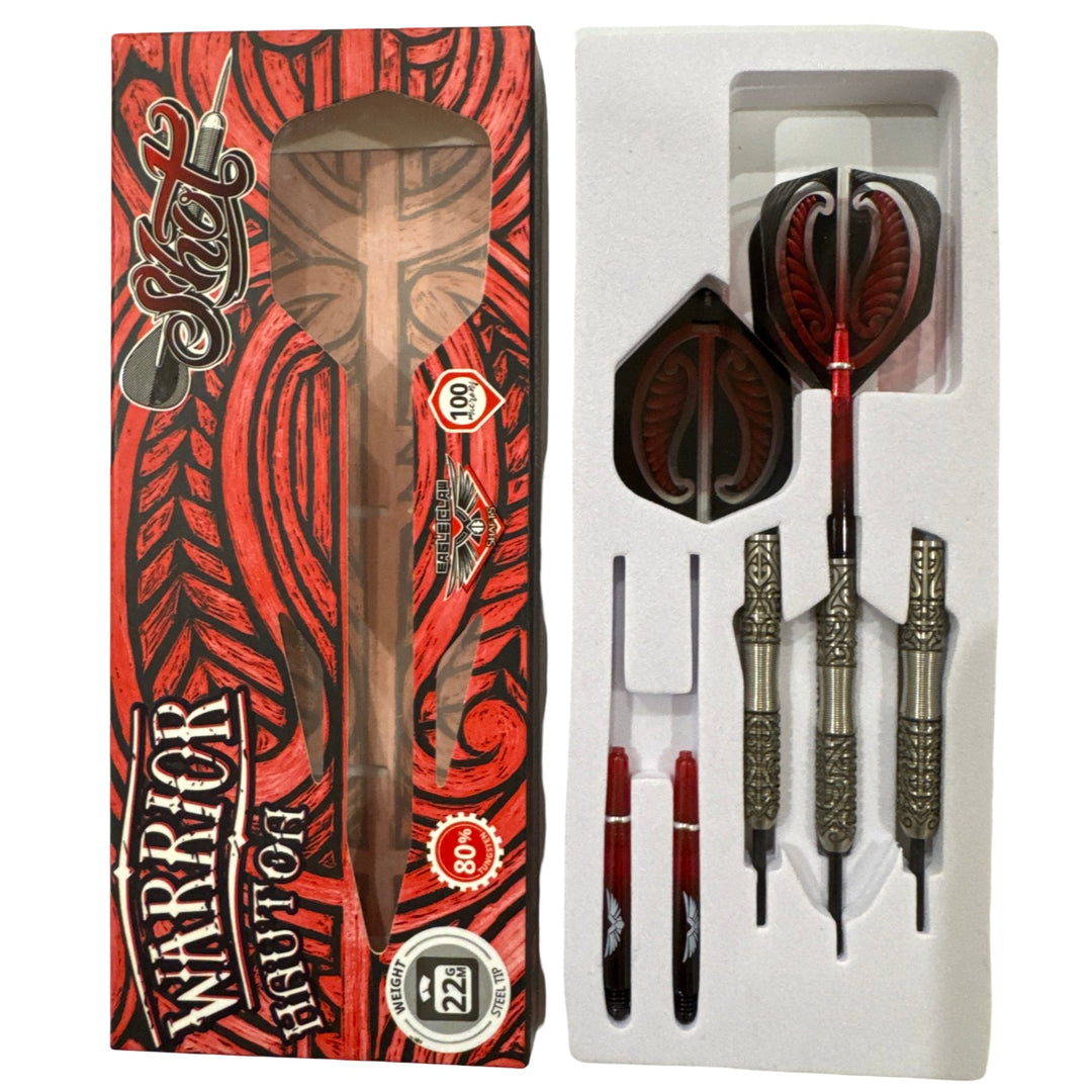 Shot Warrior Hauton Darts 80% Tungsten 22g trade-in