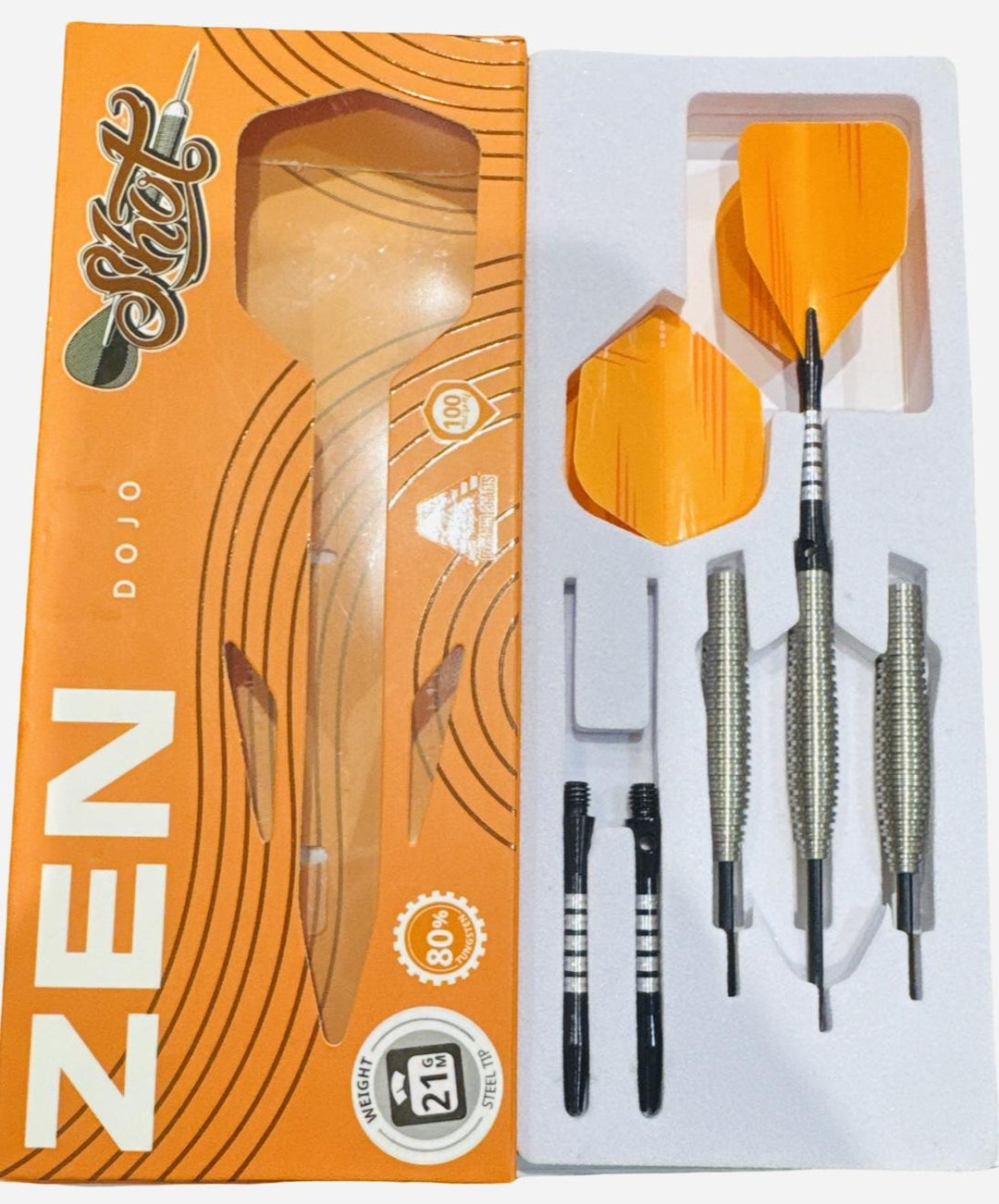 Shot Zen Dojo Darts 80% Tungsten 21g trade-in