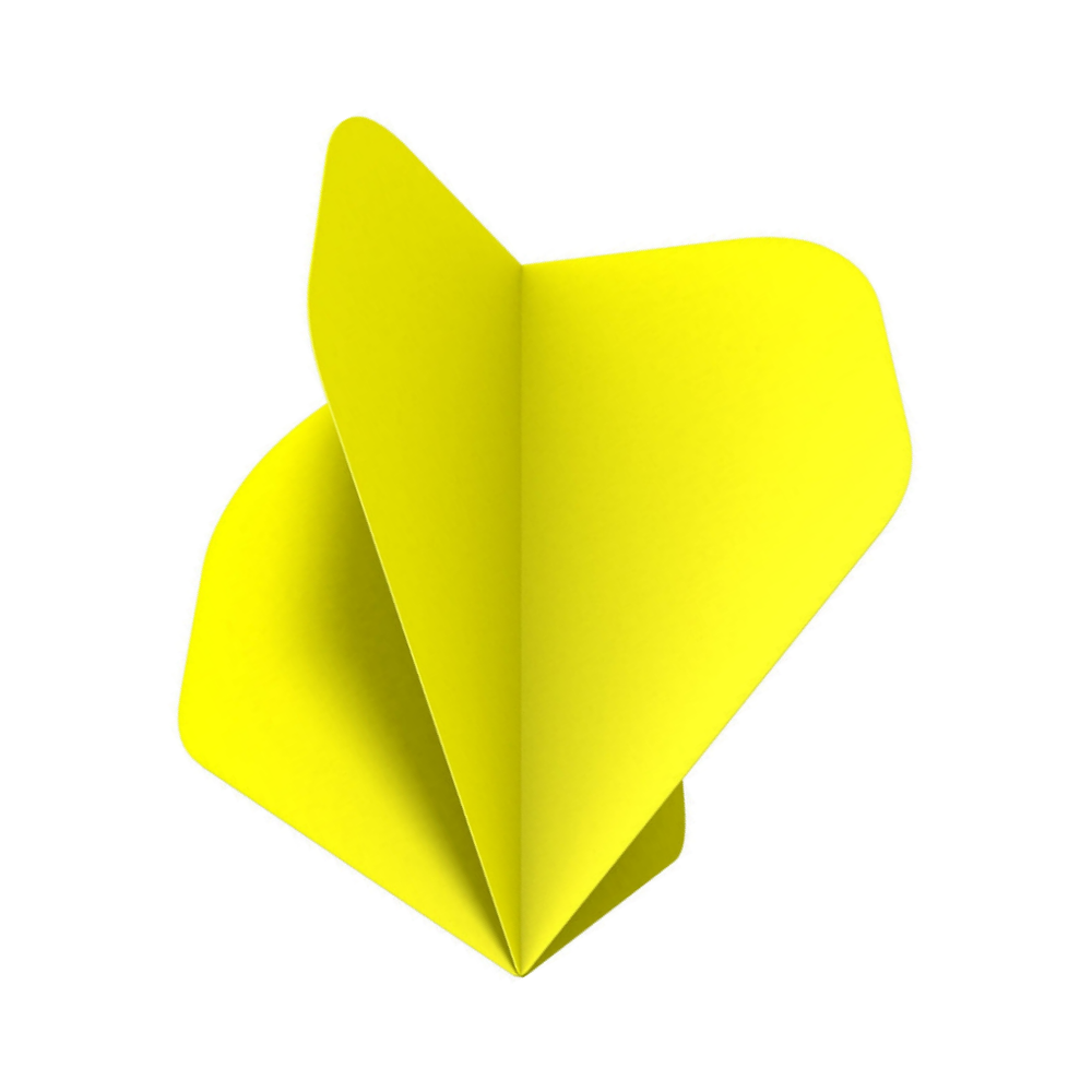 Solid Poly Plain - Standard No.2 Dart Flights; one original flight photograph shown upright against a white background. Supplied pack quantity is unchanged.
