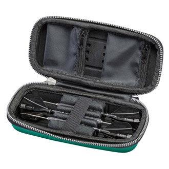 Target Takoma Wallet — open case with darts and accessories