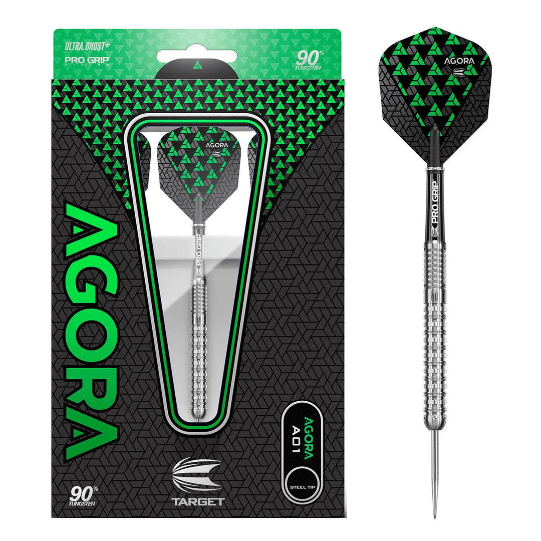 Agora 01 Steel Tip Darts - 90% Tungsten from On Point Darts