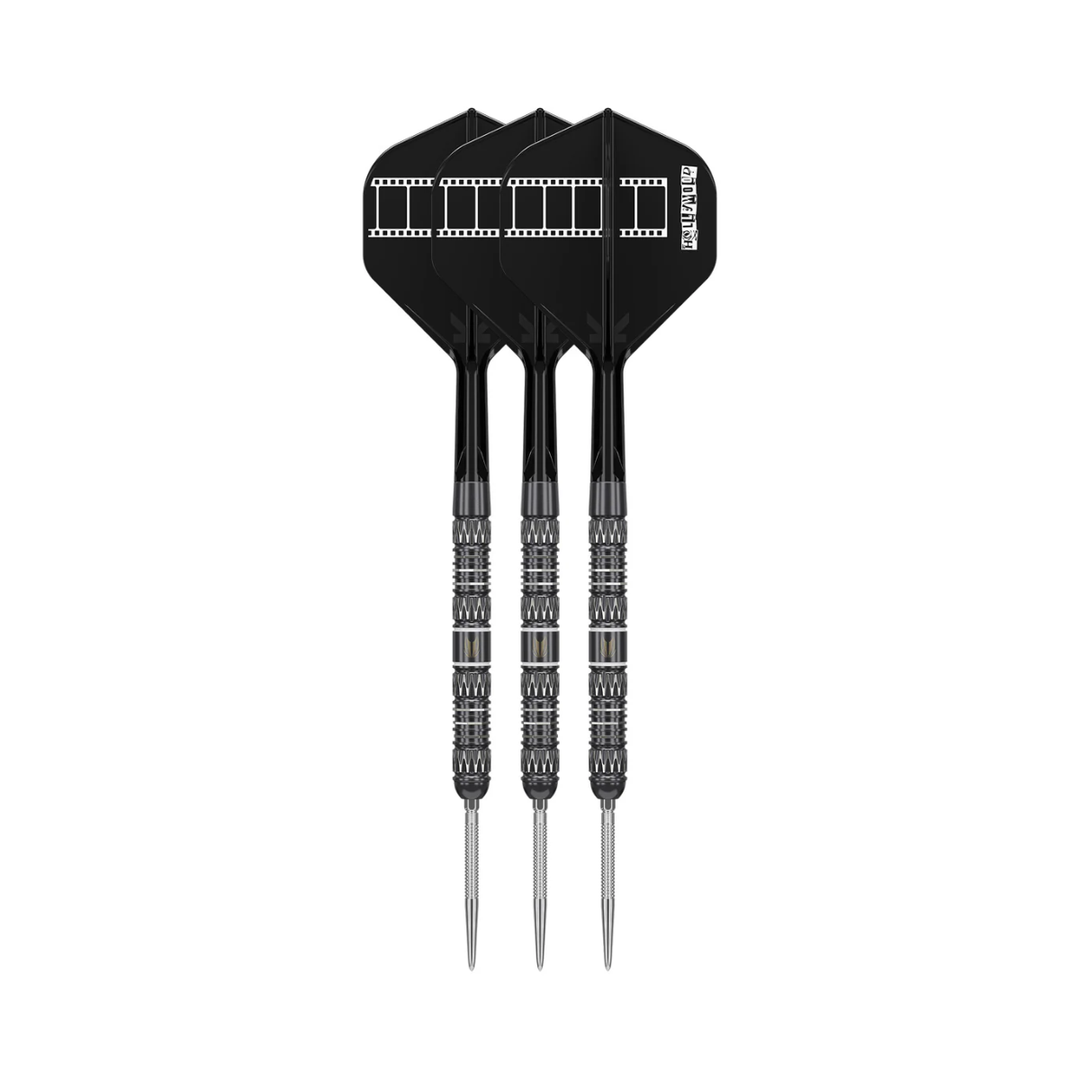 Target Chris Dobey 95k Steel Tip Darts - 95% Tungsten - three assembled darts