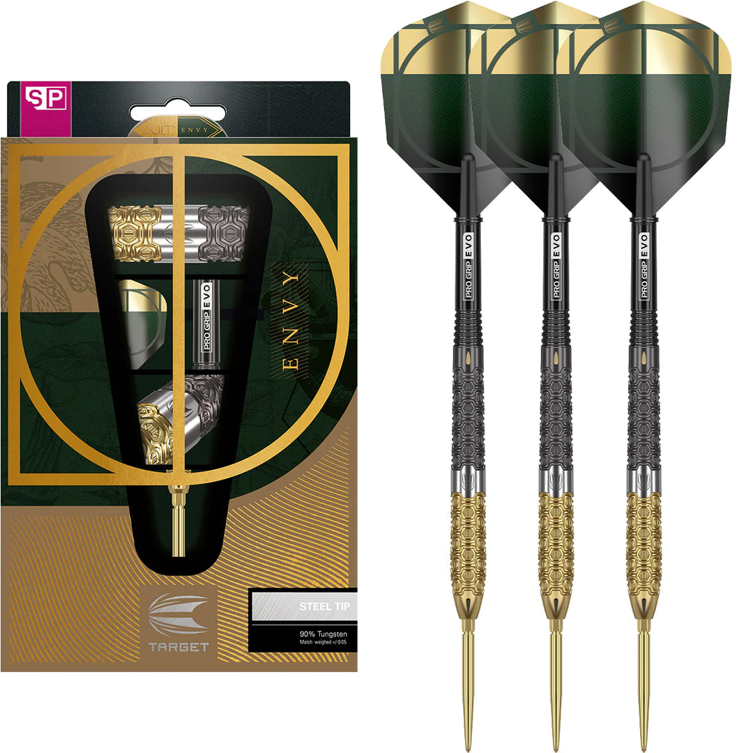 Target - Cult Envy 02 Steel Tip Darts - 90% Tungsten from On Point Darts