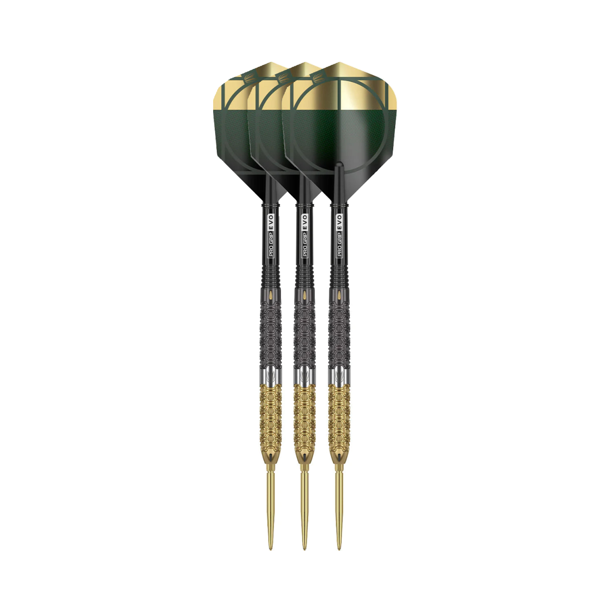 Cult Envy 03 Steel Tip Darts - 90% Tungsten — three barrel close-ups