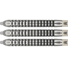 Target EXO 01 Steel Tip Darts 90% Tungsten — three dart barrels