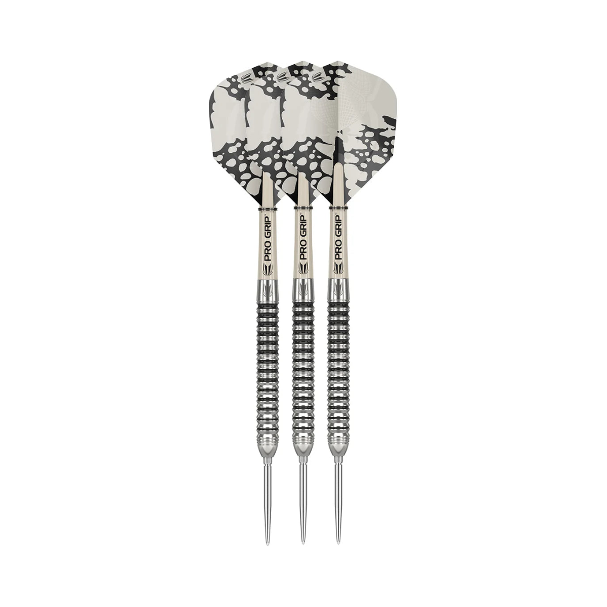 EXO 01 Steel Tip Darts - 90% Tungsten — three barrel close-ups