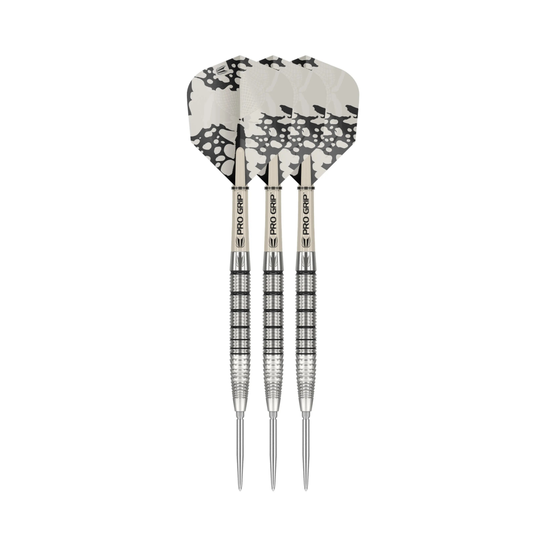 Target EXO 02 Steel Tip Darts - 90% Tungsten - three assembled darts