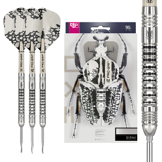 Target Exo 03 Steel Tip Darts 90% Tungsten — set contents and packaging