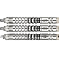 Target Exo 03 Steel Tip Darts 90% Tungsten — three dart barrels