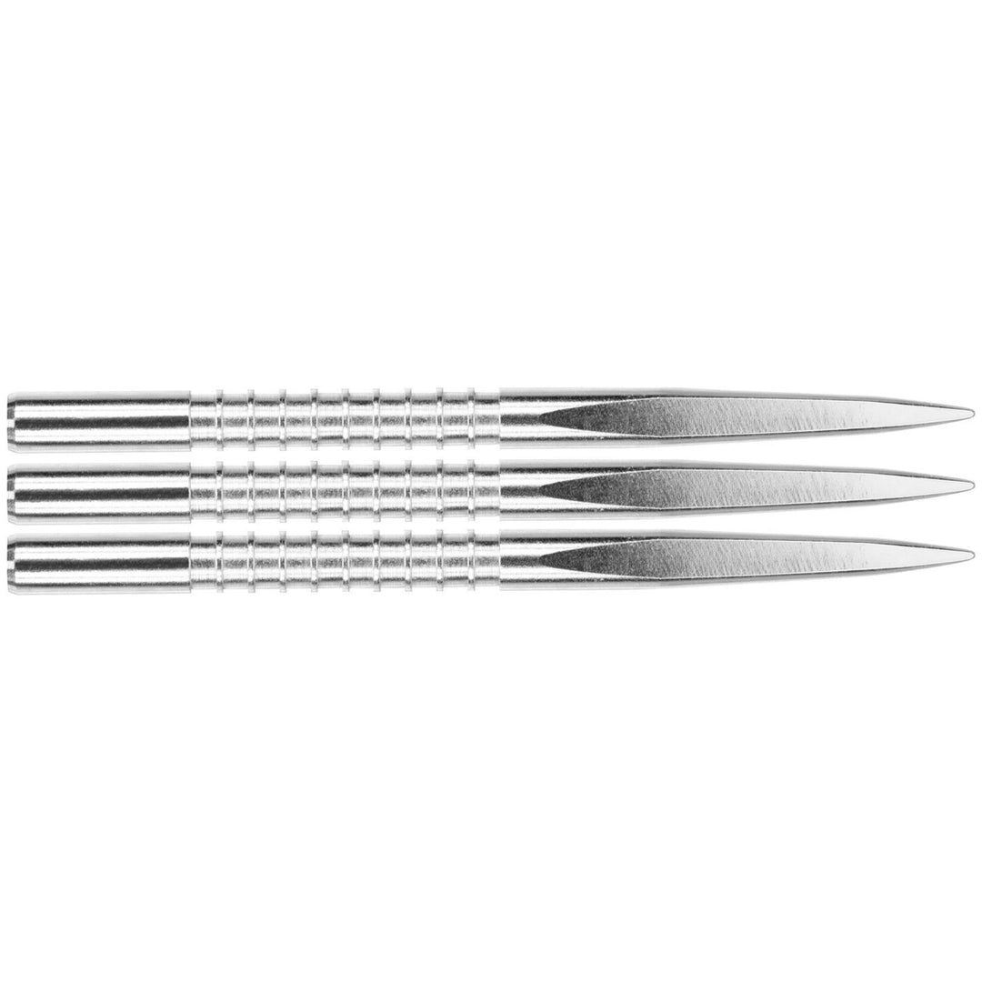 Target Fireedge Grooved Points — silver replacement points