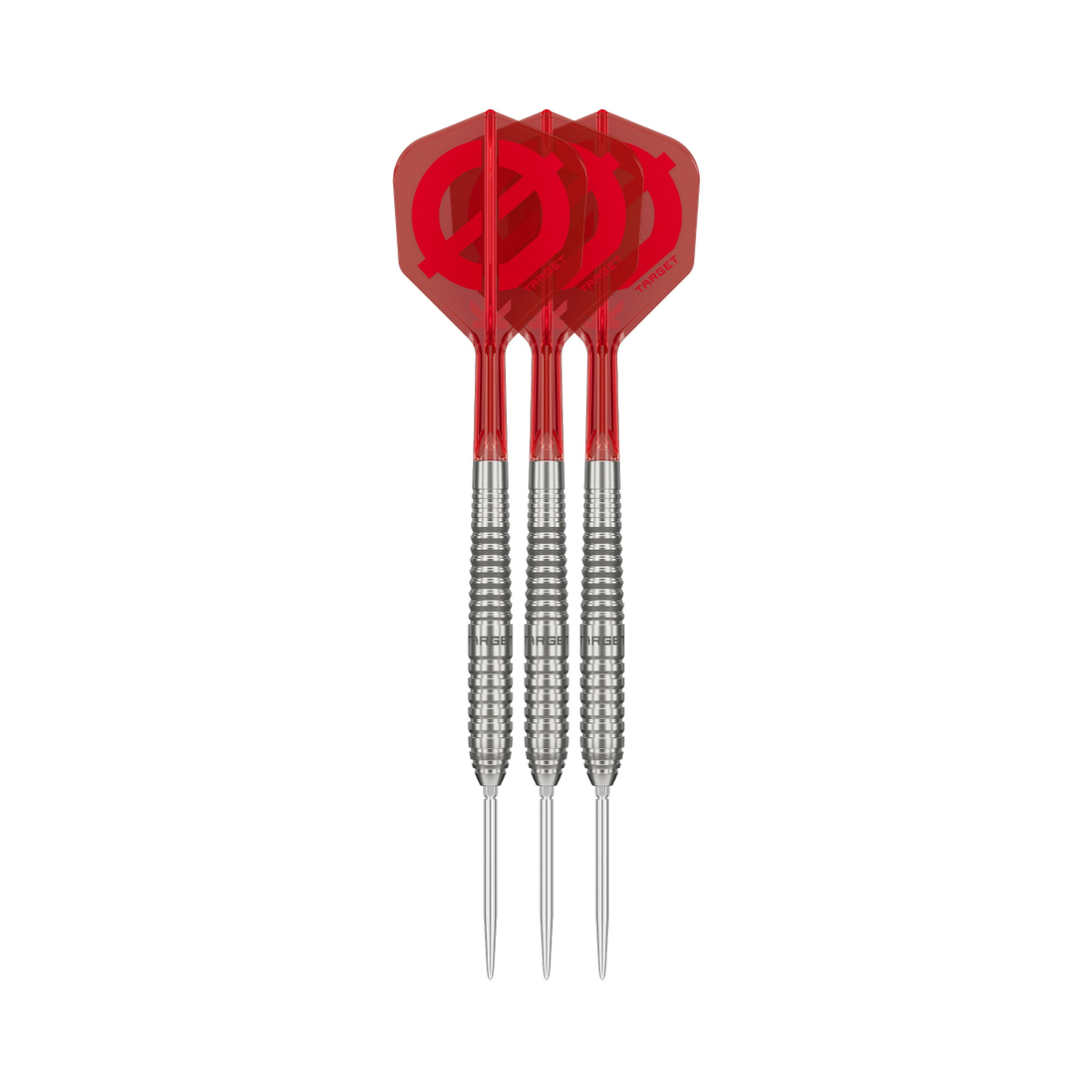 Group Ø 50% 01 Steel Tip Darts — three barrel close-ups