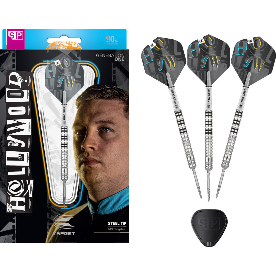 Hollywood G1 Steel Top Darts Steel Tip Darts - 90% Tungsten from On Point Darts