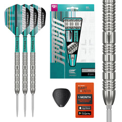 Target Hydro 02 Steel Tip Darts - 90% Tungsten 23g