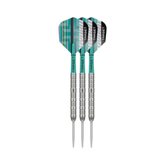 Target Hydro 02 Steel Tip Darts - 90% Tungsten - three assembled darts