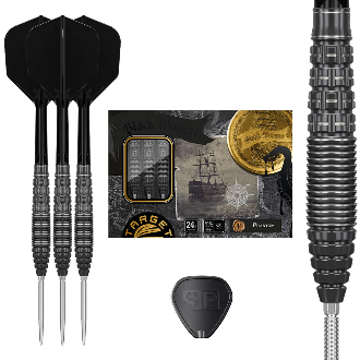 Black Marque Phantom Steel Tip Darts - 90% Tungsten from On Point Darts