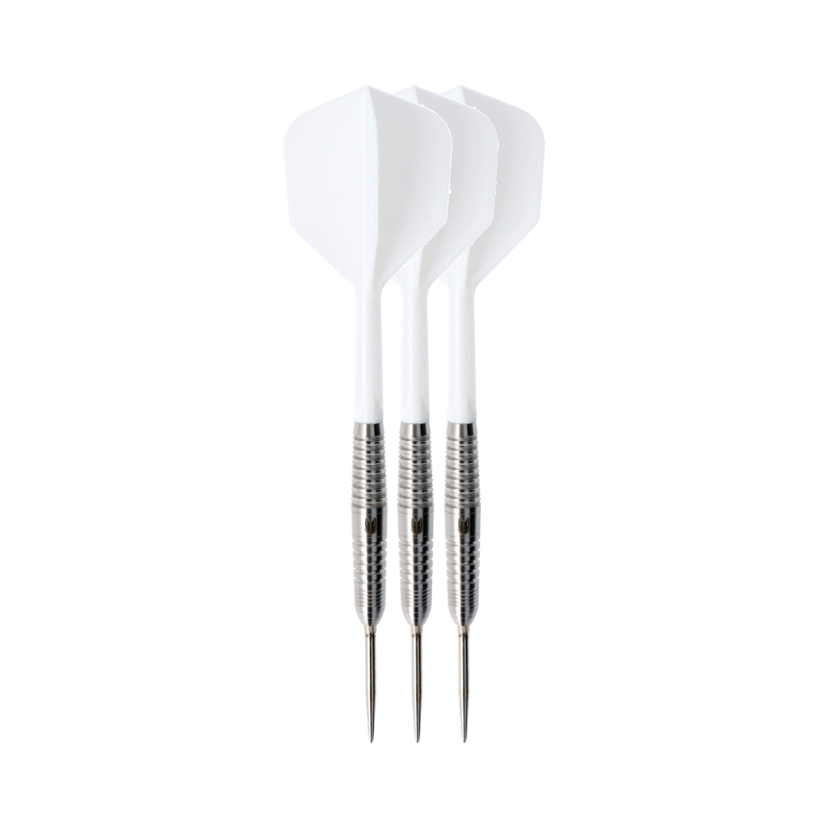 Crux Courage Steel Tip Darts - 90% Tungsten — three barrel close-ups