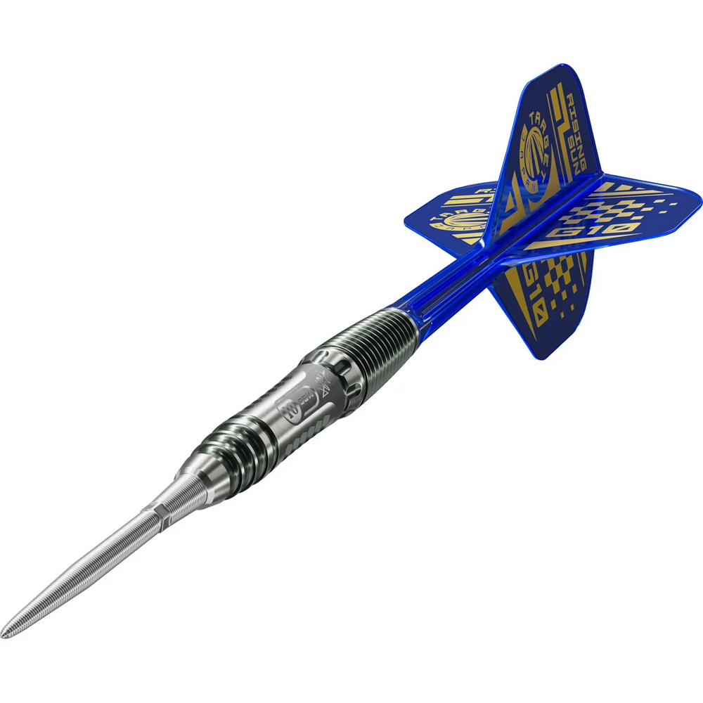 Target Japan Haruki Muramatsu Rising Sun G10.5 Steel Tip Darts 95% Tungsten — assembled dart