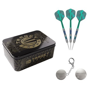 Target Japan Kaze Series Ceros 03 Steel Tip Darts 90% Tungsten — darts, storage tin and accessories