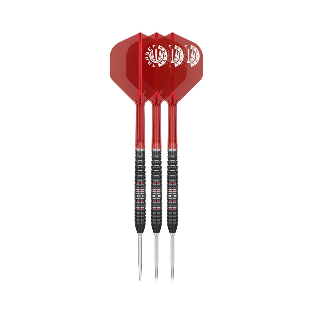 Kosuzu Iwao Diamond G4 Steel Tip Darts - 90% Tungsten — three barrel close-ups