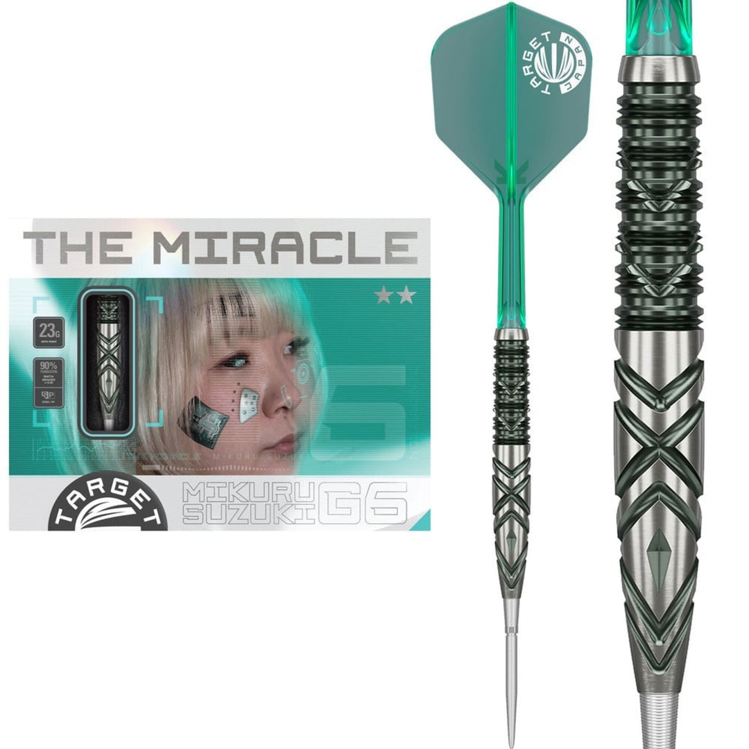 Mikuru Susuki G6 Steel Tip Darts - 90% Tungsten from On Point Darts