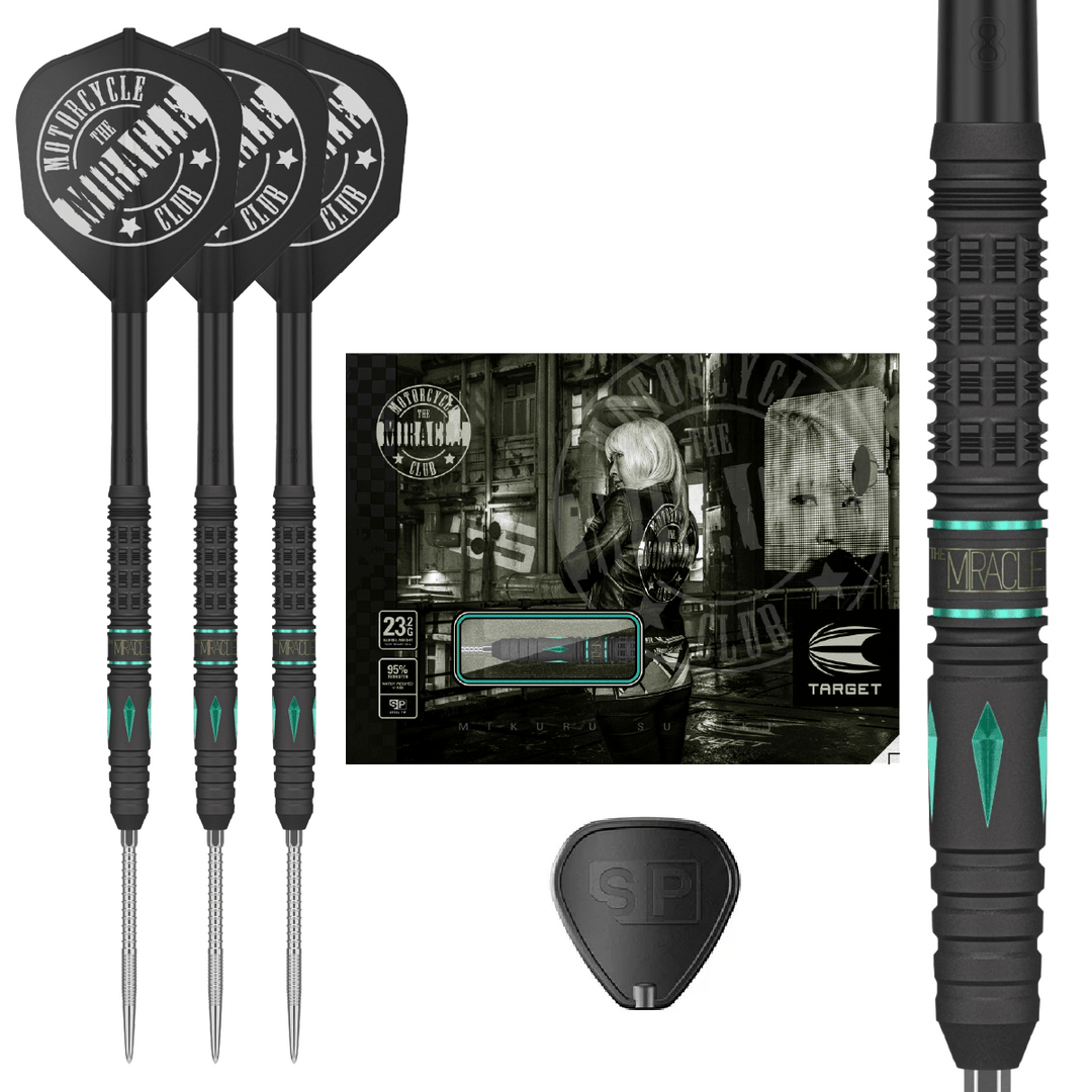 Mikuru Suzuki G5 Steel Tip Darts - 95% Tungsten