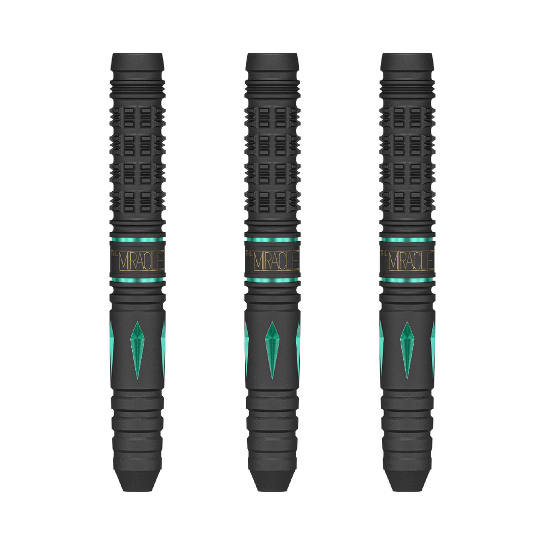 Target Japan Mikuru Suzuki G5 Steel Tip Darts 95% Tungsten — three dart barrels