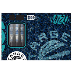 Target Japan Mizu 01 Steel Tip Darts 90% Tungsten — retail packaging