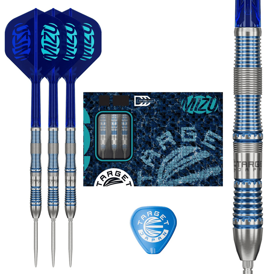 Target Japan Mizu 02 Steel Tip Darts - 90% Tungsten 23g