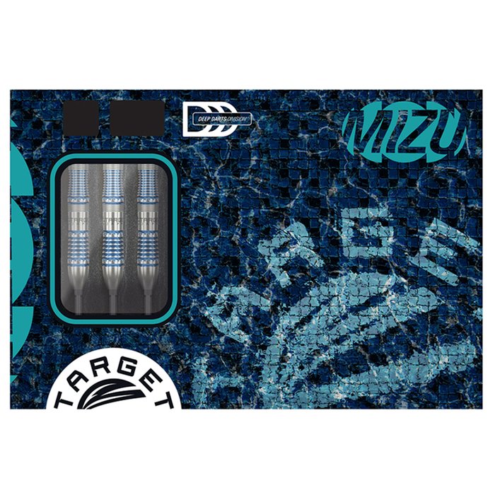 Target Japan Mizu 02 Steel Tip Darts 90% Tungsten — retail packaging