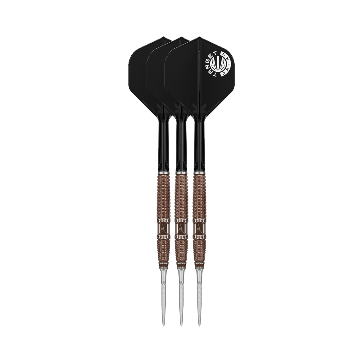 Paul Lim The Legend G10 Steel Tip Darts - 90% Tungsten — three barrel close-ups
