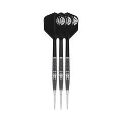 Target Japan Paul Lim The Legend G9 24g steel-tip darts, three assembled darts with flights, shafts and points on a white background.