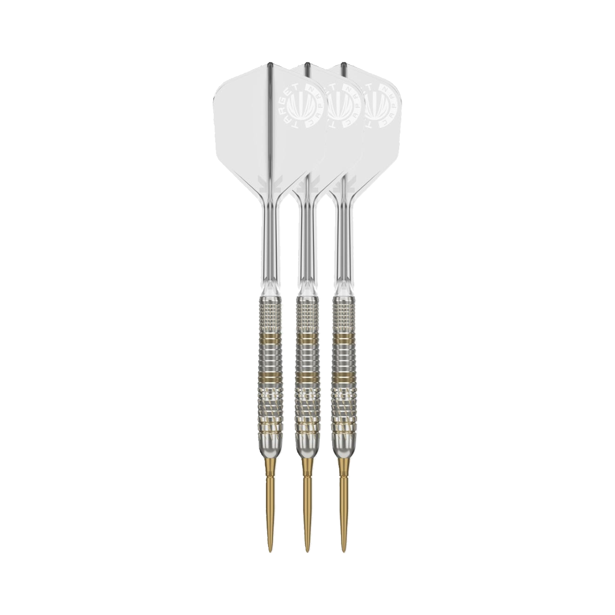 Prime Series Raptor G5 Steel Tip Darts - 90% Tungsten — three barrel close-ups
